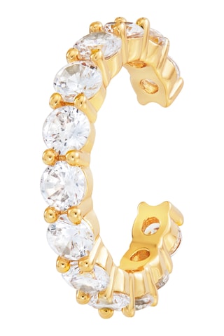 Earcuff The St Moritz - Banhado a ouro amarelo