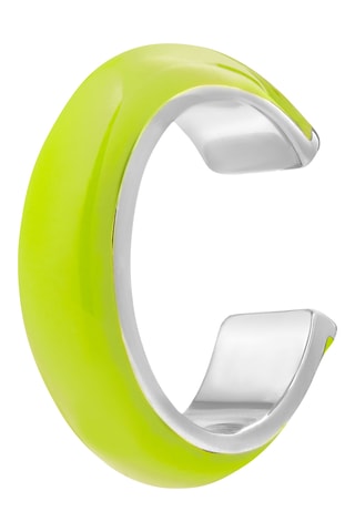 Earcuff Sunset Strip - Banhado a ouro branco