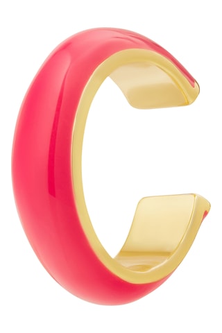 Earcuff Sunset Strip - Banhado a ouro amarelo