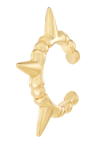 Earcuff The Hamptons - Banhado a ouro amarelo