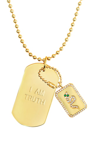 Collier I Am Truth - Plaqué or jaune