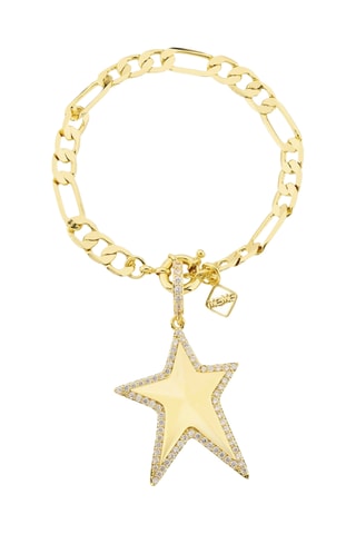 Pulseira Star Shine - Banhado a ouro amarelo