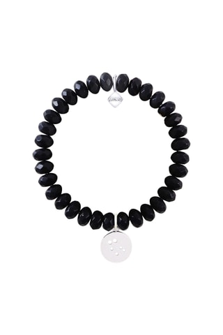 Pulseira Gémeaux - Banhado a prata e ágatas