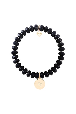 Pulseira Balance - Banhado a ouro amarelo e ágatas