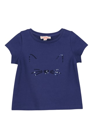 T-shirt - Indigoblauw