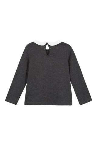 T-shirt - Gemêleerd Antraciet