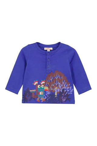 T-shirt - Indigoblauw