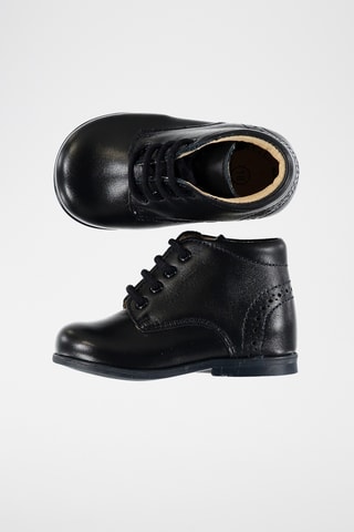 Leren Boots - Marineblauw