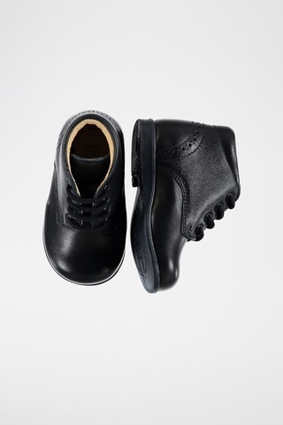 Leren Boots - Marineblauw