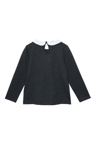 T-shirt - Gemêleerd Antraciet