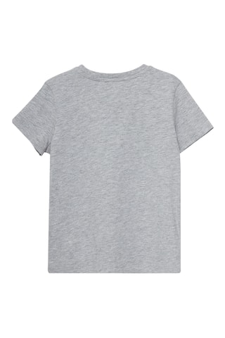 T-shirt - Gemêleerd Lichtgrijs