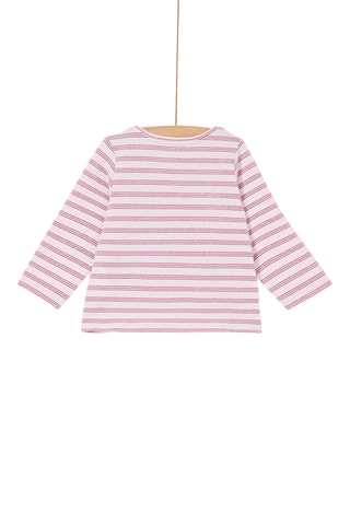 T-shirt - Lichtpaars en Fuchsia