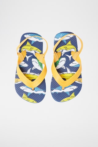 Strandslippers - Marineblauw