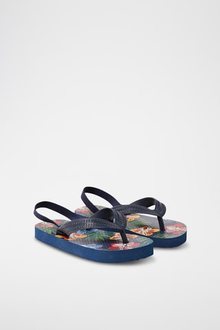 Strandslippers - Marineblauw
