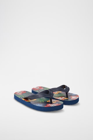 Strandslippers - Marineblauw