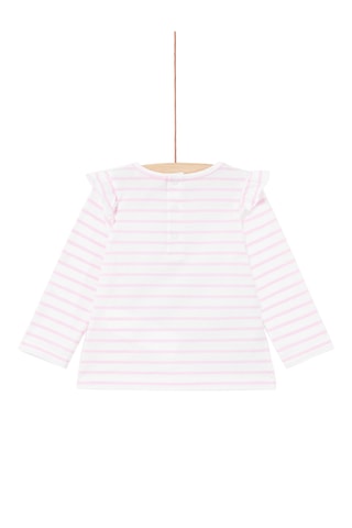 T-shirt - Lichtpaars en Wit