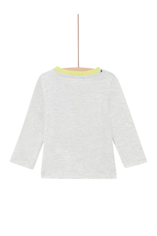 T-shirt - Gemêleerd Ecru