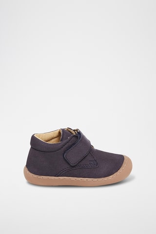 Leren Boots - Marineblauw