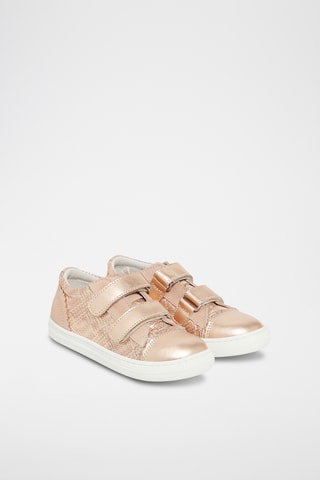 Leren Sneakers - Goudkleurig