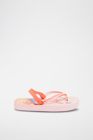 Strandslippers - Koraalrood