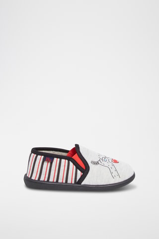Slip-ons - Gemêleerd Grijs