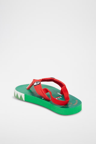 Strandslippers - Rood