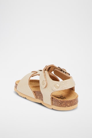 Leren Sandalen - Goudkleurig