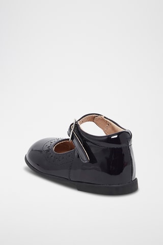 Lakleren Mary Janes - Blauw
