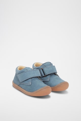 Leren Boots - Lichtblauw