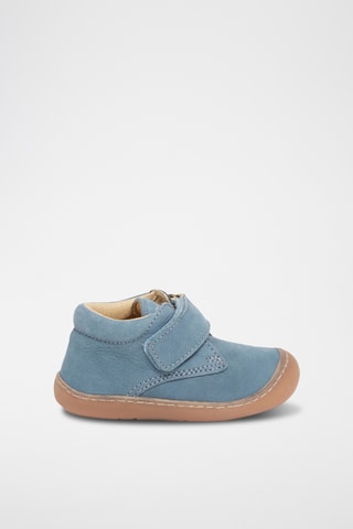 Leren Boots - Lichtblauw