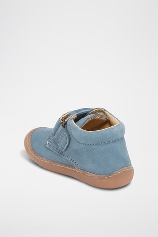 Leren Boots - Lichtblauw