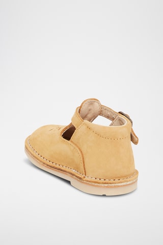 Nubuck Saloméschoenen - Camel