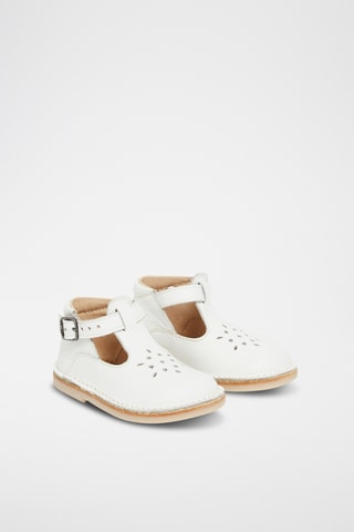 Leren Saloméschoenen - Wit