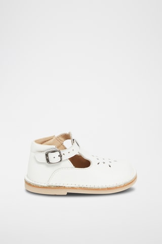 Leren Saloméschoenen - Wit