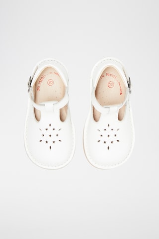 Leren Saloméschoenen - Wit