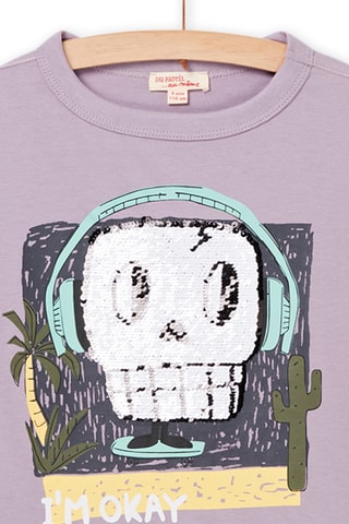 T-shirt - Lichtpaars