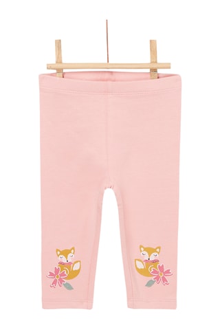 Tuniek en Legging - Ecru en Roze
