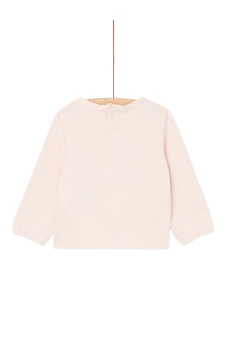 T-shirt met Uil - Roze