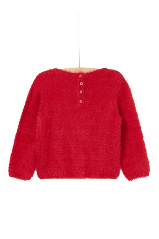 Zachte Kersttrui - Rood