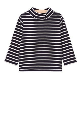 Ondertrui met Streepmotief - Blauw