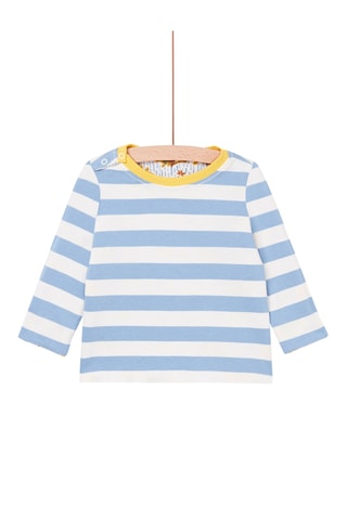 Dubbelzijdig T-shirt - Ecru en Geel