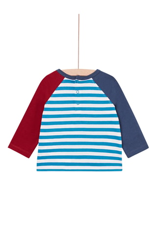 T-shirt - Blauw en Wit