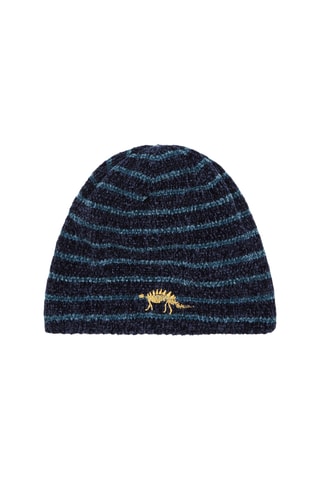 Muts met Streepmotief - Blauw