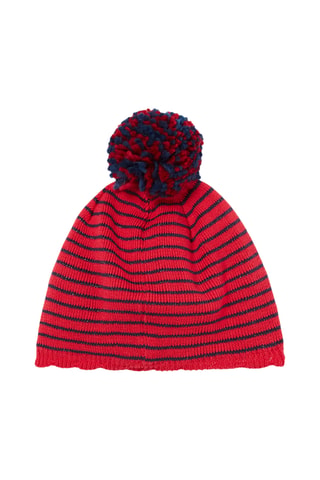 Muts met Streepmotief - Rood