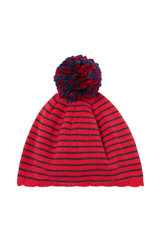 Muts met Streepmotief - Rood