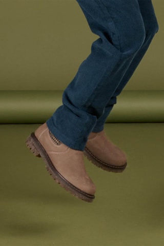 Leren Boots - Taupe