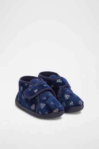 Pantoffels - Marineblauw