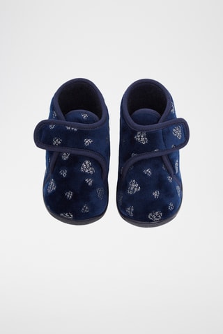 Pantoffels - Marineblauw