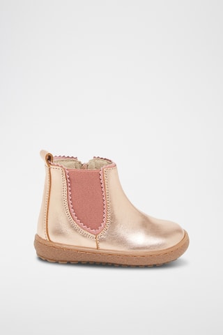 Botins - Dourado-rosa