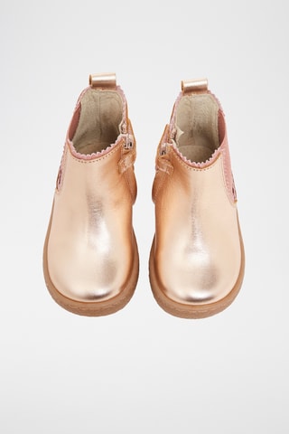 Botins - Dourado-rosa